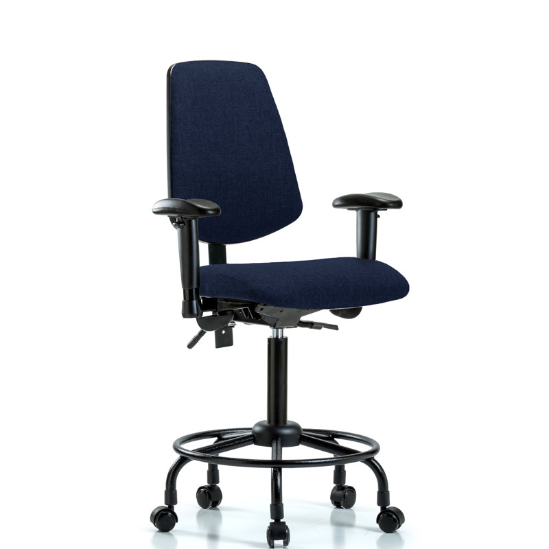 Eilidh Drafting Chair, Included, Navy