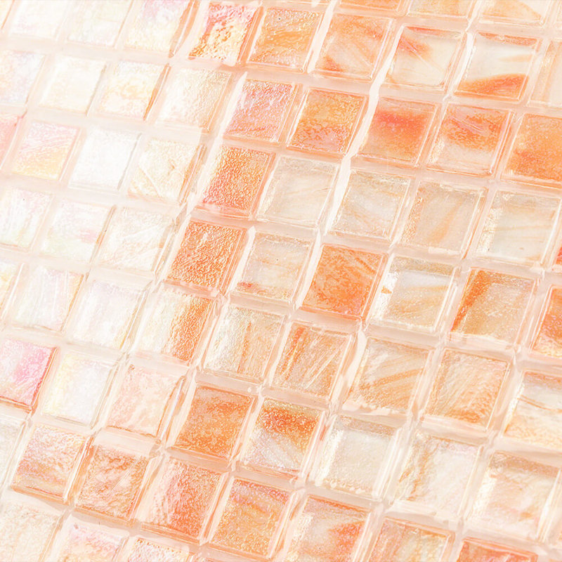 Carreau de mosaïque pour mur et plancher en verre 0,62 "x 0,62" Breeze