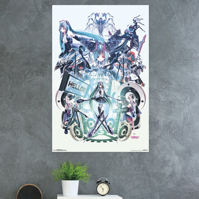 Characters Paper Print