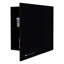 Armoire murale compacte compacte noire avec 1 porte - Modern Innovation Space Polyvalent-1173811151-1173811148