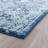 Blue/Cream Traditional Oriental Indoor Area Rug for Living Room, Dining Room, Bedroom-60903248
