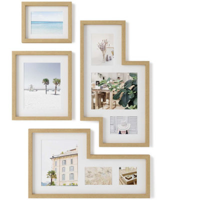 Wood Picture Frame - Set of 8