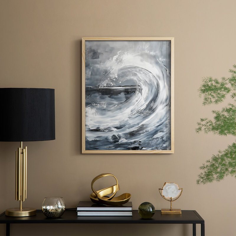 NAUTICAL Series CCXVI, reproduction encadrée - bois massif, H 21 po x l 17 po
