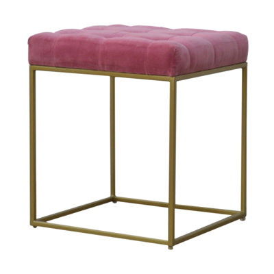 Solid Wood Accent Stool