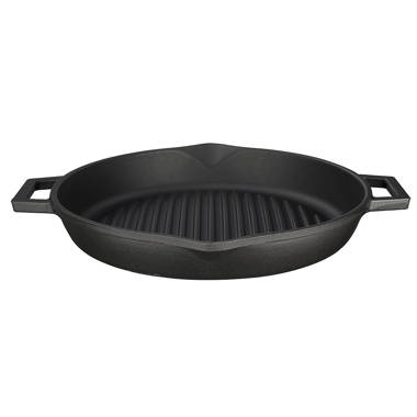 General Store Addlestone 12 Inch Cast Iron Frying Pan With Dual Pouring  Spout - Pre-Seasoned in the Cooking Pans & Skillets department at