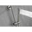 Handheld Shower With 59 - Inch Hose And 28 Slide Bar, Height Flexible Quality, Brushed Nickel Finish, Stainless Steel For Long Run Use Bar Hose, Adjustable Height, Steel, Functional Spray Settings