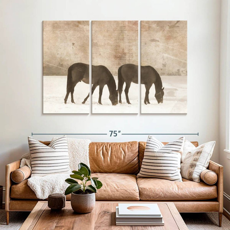 Brampt Grazing Pair, 42" H x 65" W