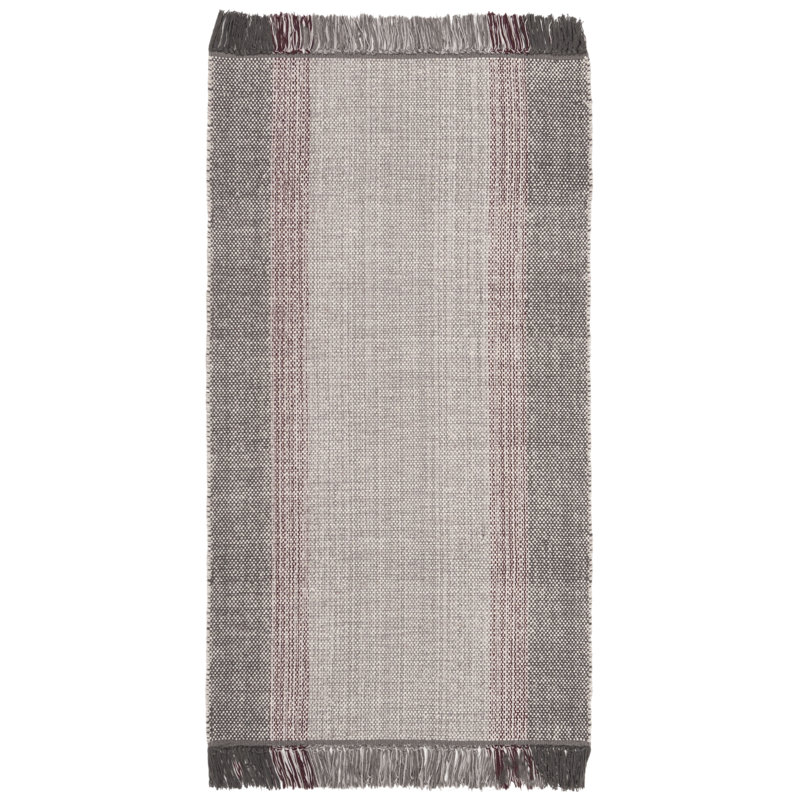Zoltán Hand Woven Cotton Rug, Rectangle 3' x 5'