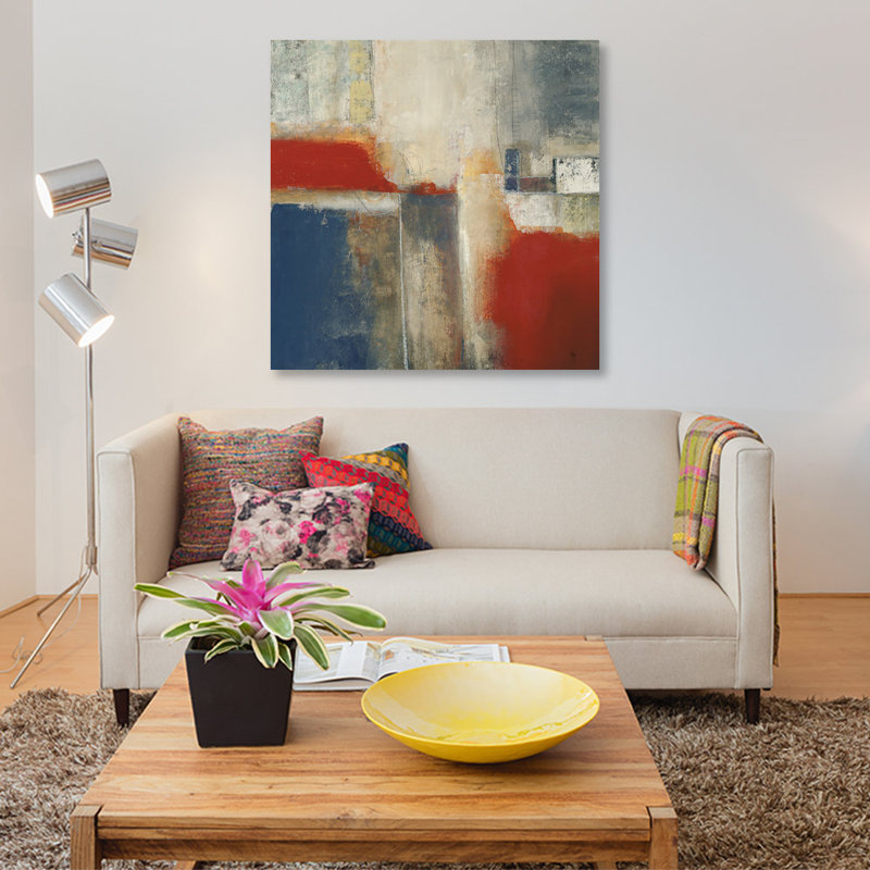 « intemporelle expression », impression sur toile, H 12 po x l 12 po x P 1,5 po, Pas de tapis, Toile tendue