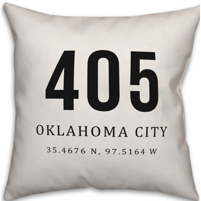  Coussin décoratif intérieur / extérieur Oklahoma City