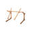 Wooden embroidery stand UNIVERSAL ( SOFA AND TABLE-TYPE) Sand martin without frame CSST1