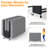 Folding Bed with Mattress for Adults, Twin Size, Portable Foldable Roll Away Bed on Wheels, Memory Foam Mattress and Super Strong Frame, Space Saving Fold Up for Easy Storage