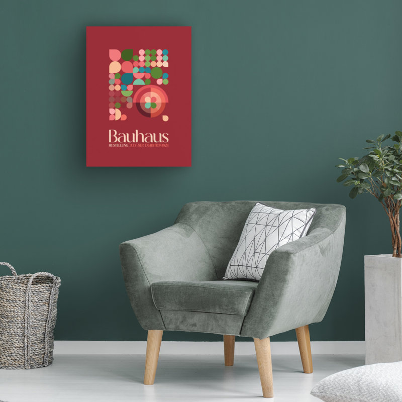 Bolog Emel Tunaboylu Bauhaus Kutular 3 Canvas Art, 24" H x 32" W