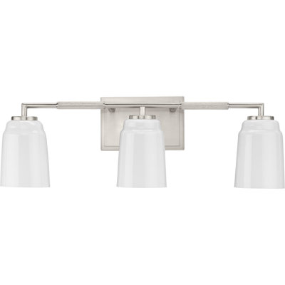 Éclairage pour meuble-lavabo industriel à trois lumières
