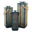 3 Piece Metal Wall Lantern Set-446479461-446479460