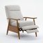 Ensemble de 2 fauteuils inclinables Williamsport-1003669679