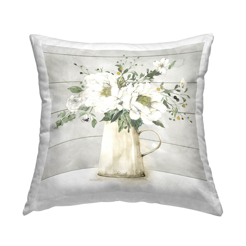 Polyester Throw Square Pillow Cover & Insert