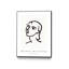 Le Visage, toile encadrée-68689912