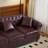 Faux Leather Chesterfield Sofa With Storage-1832554022