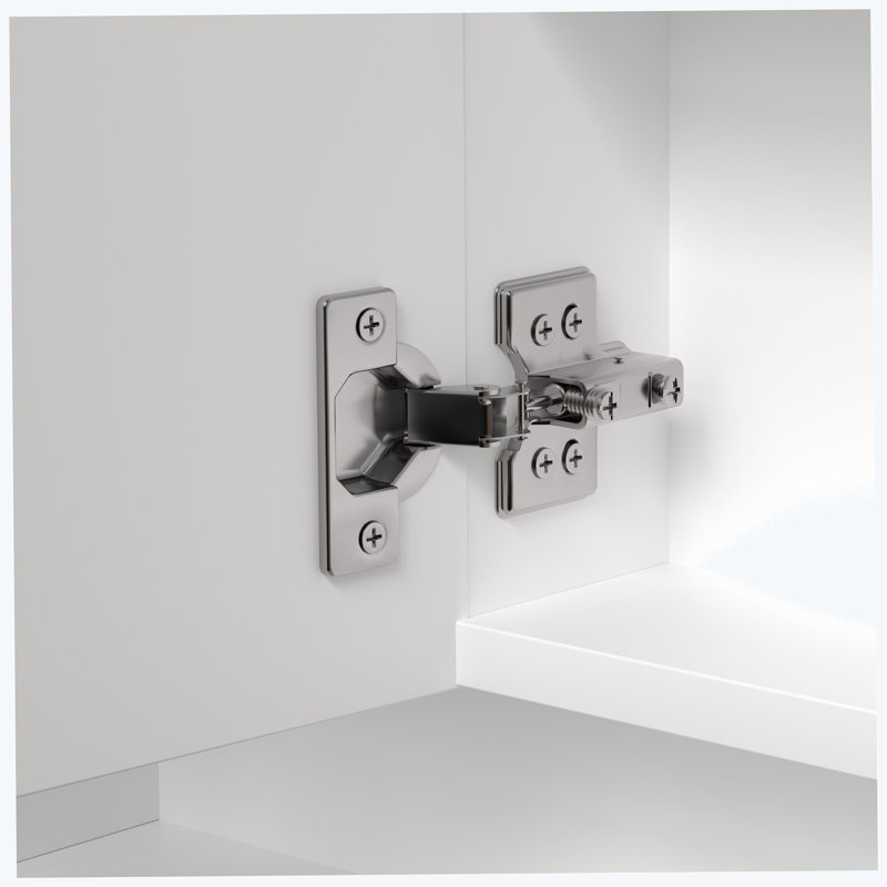 Miroir de salle de bain mural encadré Lashaun l 39,37 po x H 5,12 po
