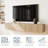Haajarah Manufactured Wood Floating TV Stand-787872384