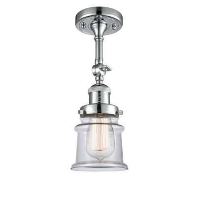 Alexandira Glass Semi Flush Mount