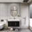 Marijke 35.4 " W Wall Mounted Wall Mounted 1 Single Vanity Bathroom Vanity With Acrylic Top-707664420