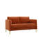 Causeuse moderne, coussins rembourrés moelleux, canapé confortable Mid-Century élégant et compact-166763797