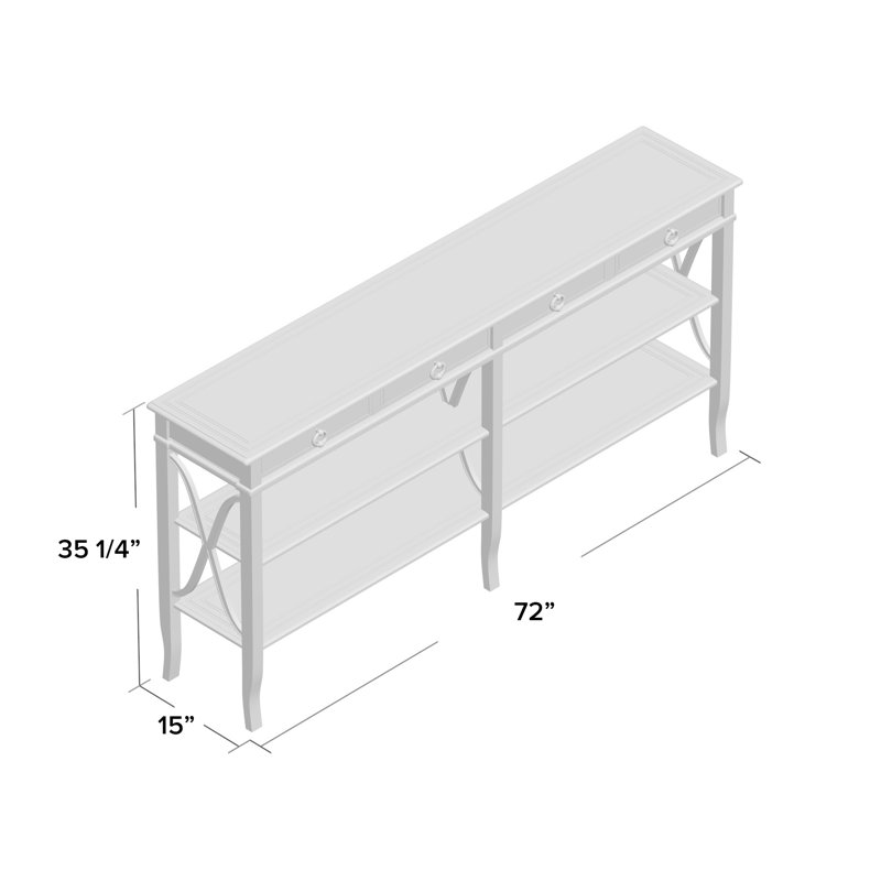 Trocadéro 72'' Console Table