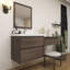 Meuble-lavabo mural 60 po avec évier en acrylique renforcé Aliki-1123569515