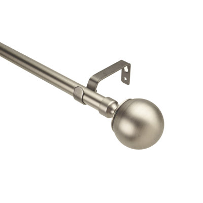 Cherell Adjustable Single Curtain Rod