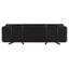 Buffet moderne avec 2 tablettes noires 47,24 "Modern-1514153213