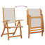 19-4 Sling Garden Chair With Cushion Folding Chair Set-105675974