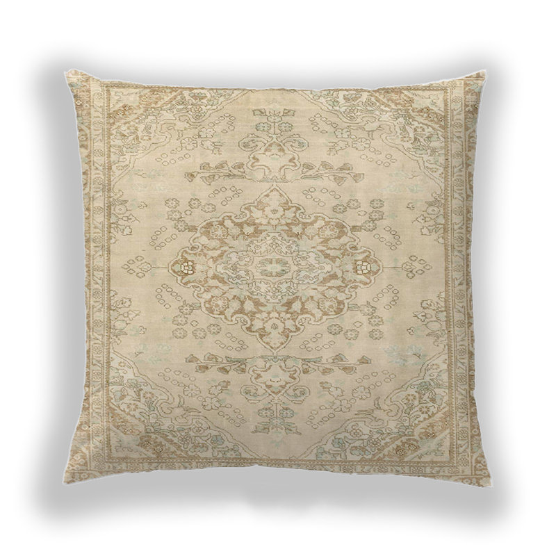 Abstract Reversible Throw Pillow, Microsuede