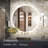 Adorna  Round Frameless Backlit Mirror, LED Bathroom Mirror with Dimmable Brightness, Anti-fog Function, 50000h Lifetime, Shatterproof Film-88783306