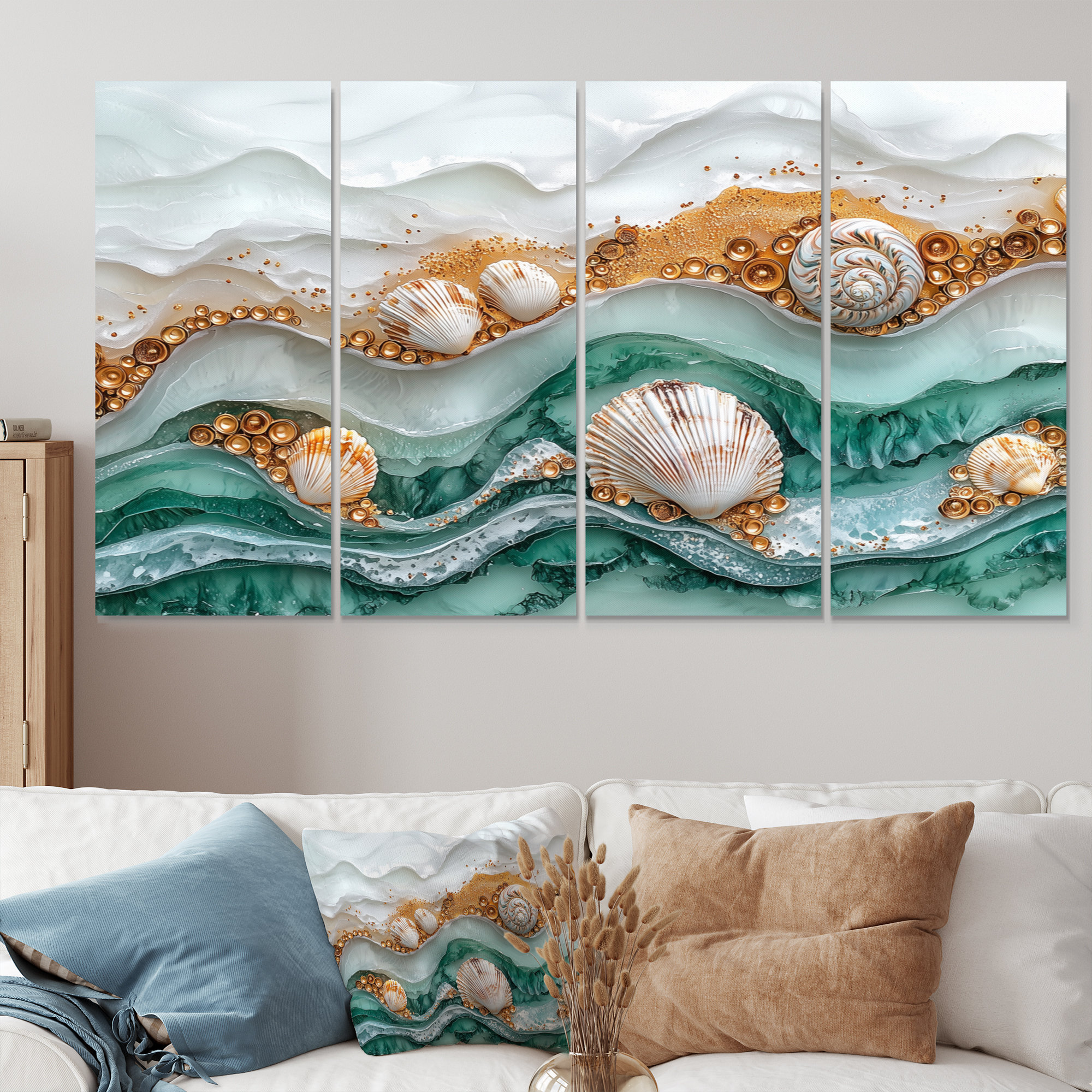 Beachcrest Home™ Schaal - Coastal Wall Decor - Nautical Wall Art | Wayfair