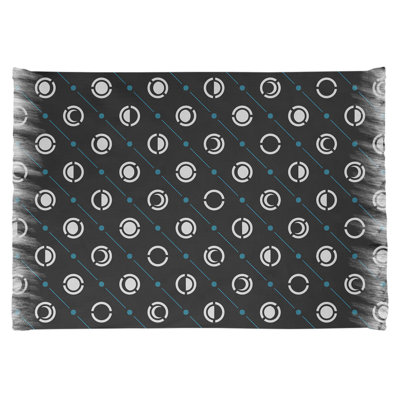 Tapis à phases noires lune phases
