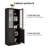 Reshod Book Cabinet Storage Bookcase-1667458931