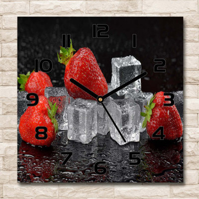 Hildebert Glass Wall Clock