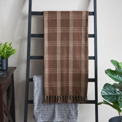 Eura Cotton Hand Woven Throw Blanket