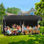 Pavillon escamotable 10 x 20 avec verrou central 1 bouton COBIZI-111066474