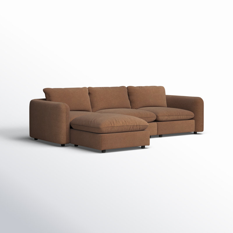 Ingel Chaise Sectional, Antwerp Cafe Linen Blend