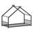 Metal House Bed Frame with Open Concept Design-128984860