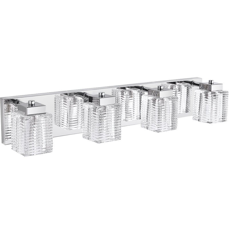Delexus 4 - Light Dimmable Vanity Light, Chrome