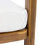 Chaise de salle à manger d'extérieur moderne en bois d'acacia avec coussins Nordby Nordin-134275446