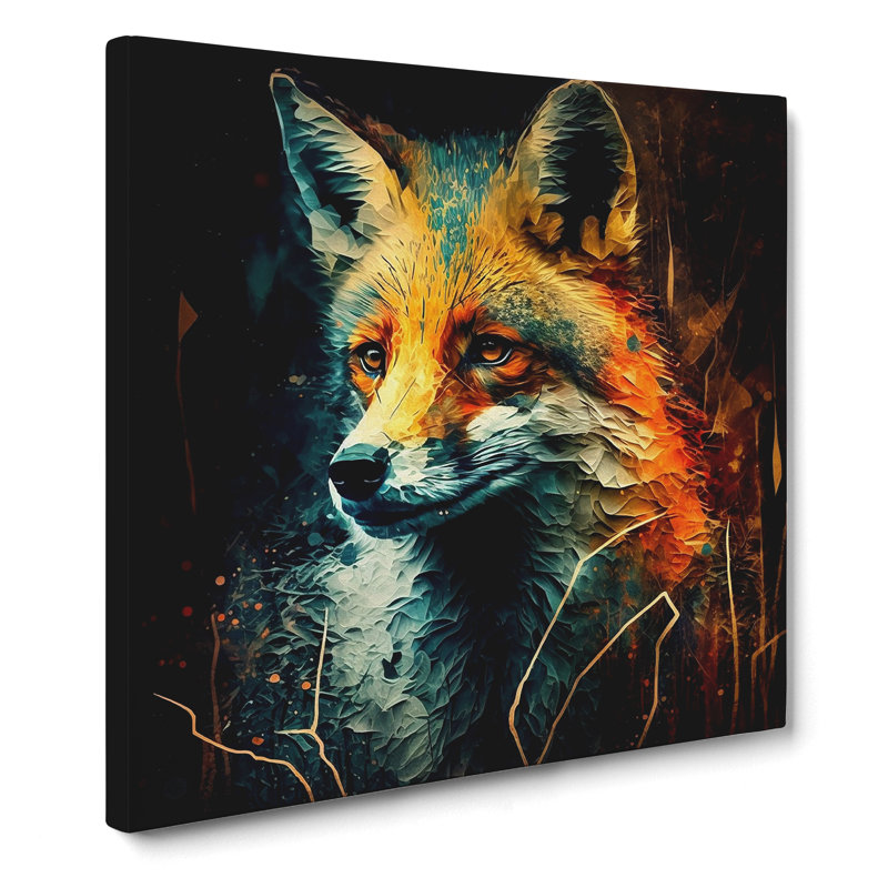 Fox Expressionism - No Frame Print