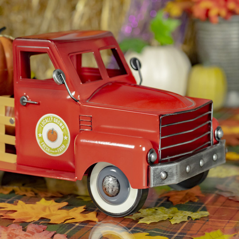 Petit camion de citrouille, Rouge