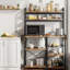 90 cm W Iron Shelving Unit-584428558