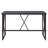 X Design Computer Desk in Weathered Wood and Satin Nickel-1270782072