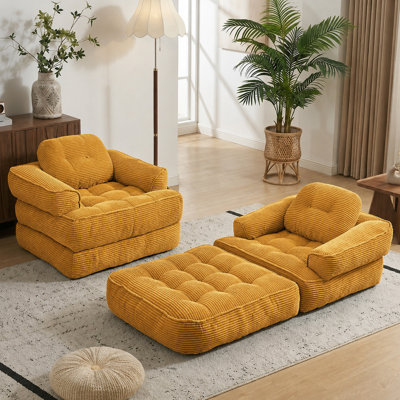 Canapé-lit futon convertible 35,43 po